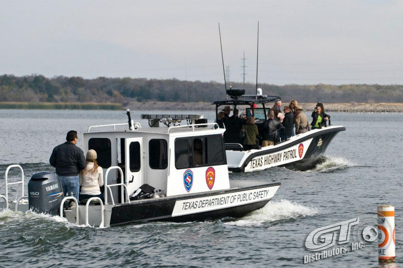Illustration for article titled The Texas State Police Now Has A Crazy Gunboat Fleet